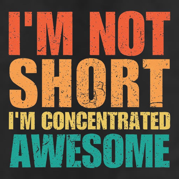 IM Not Short IM Just Concentrated Awesome Funny 11oz C Handle Ceramic Mug