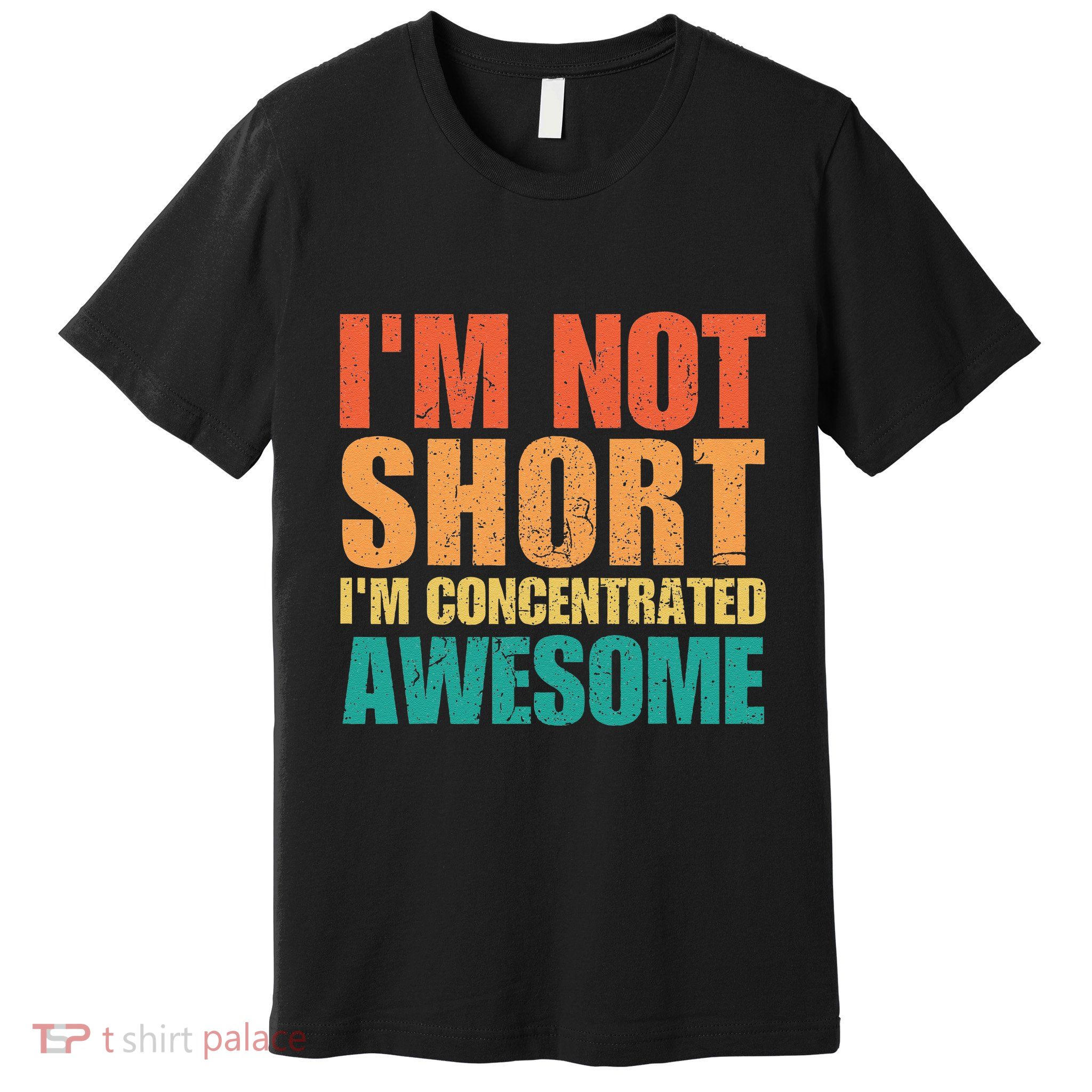 IM Not Short IM Just Concentrated Awesome Funny Premium T-Shirt