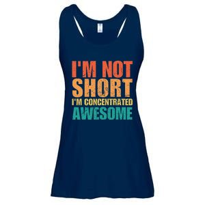 IM Not Short IM Just Concentrated Awesome Funny Ladies Essential Flowy Tank