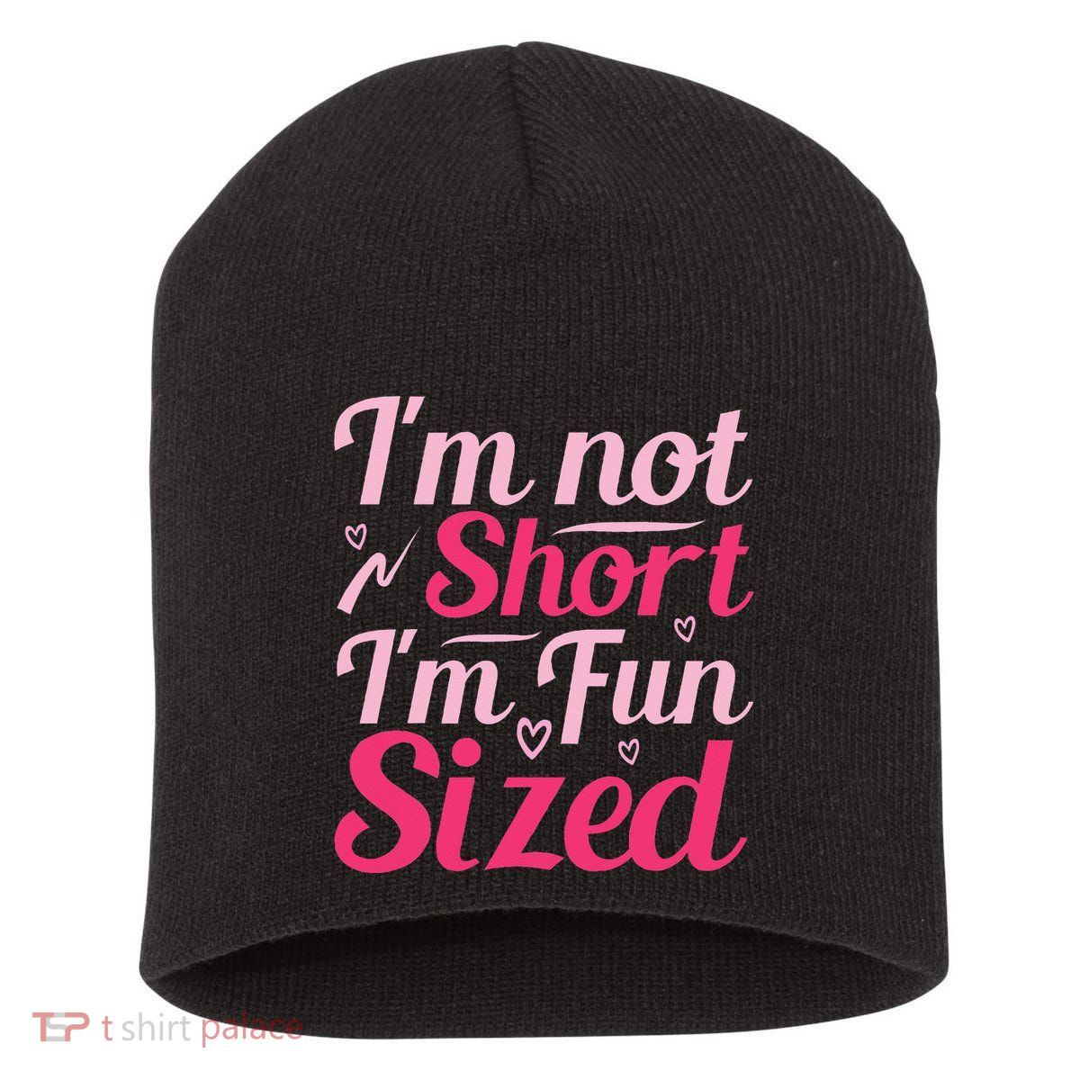 Im Not Short Im Fun Sized Short Acrylic Beanie