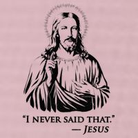 I Never Said That Jesus 25L Jumbo Tote