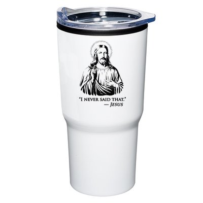 I Never Said That Jesus Tumbler