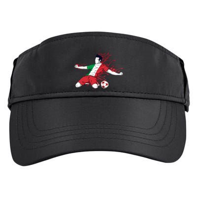 Italy National Soccer Team Jersey Italian Football Gifts Adult Drive Performance Visor
