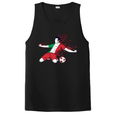 Italy National Soccer Team Jersey Italian Football Gifts PosiCharge Competitor Tank