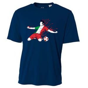 Italy National Soccer Team Jersey Italian Football Gifts Cooling Performance Crew T-Shirt