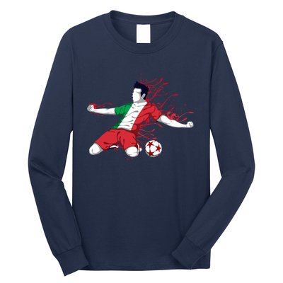 Italy National Soccer Team Jersey Italian Football Gifts Long Sleeve Shirt