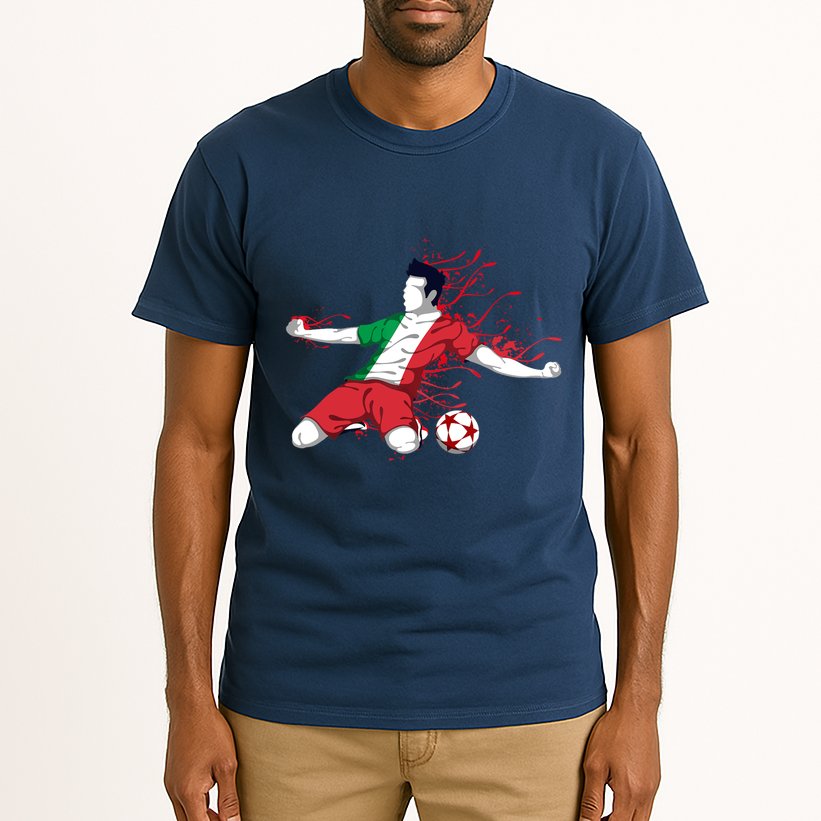 Italy National Soccer Team Jersey Italian Football Gifts Tall T-Shirt