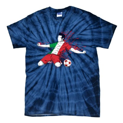 Italy National Soccer Team Jersey Italian Football Gifts Tie-Dye T-Shirt