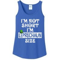 I'm Not Short I'm Leprechaun Size Funny St Patrick's Day Gift Ladies Essential Tank