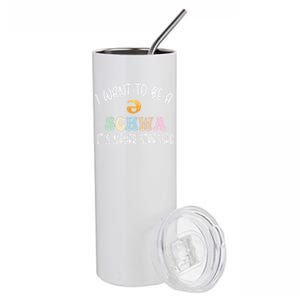 ItS Never Stressed Science Of Reading Meaningful Gift Stainless Steel Tumbler