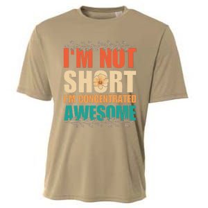 IM Not Short IM Just Concentrated Awesome Funny Cooling Performance Crew T-Shirt