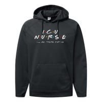 ICU Nurse Sweat For Men And Women Performance Fleece Hoodie