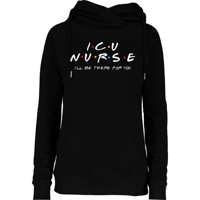 ICU Nurse Sweat For Men And Women Womens Funnel Neck Pullover Hood