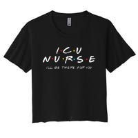 ICU Nurse Sweat For Men And Women Women's Crop Top Tee