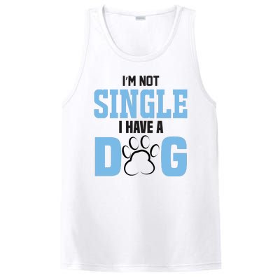 I'm Not Single I Have A Dog PosiCharge Competitor Tank