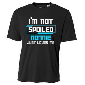 I'm Not Spoiled NONNIE Just Loves Me Funny Gaming Family  Cooling Performance Crew T-Shirt