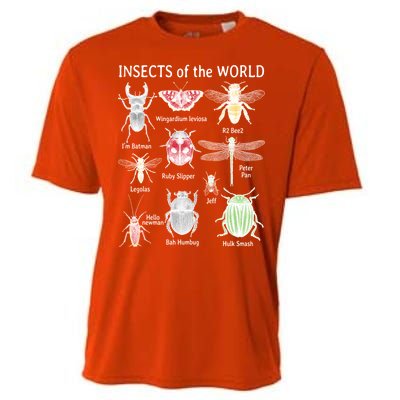 Insects Of The World Cooling Performance Crew T-Shirt