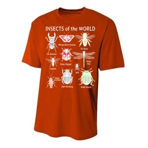 Insects Of The World Performance Sprint T-Shirt