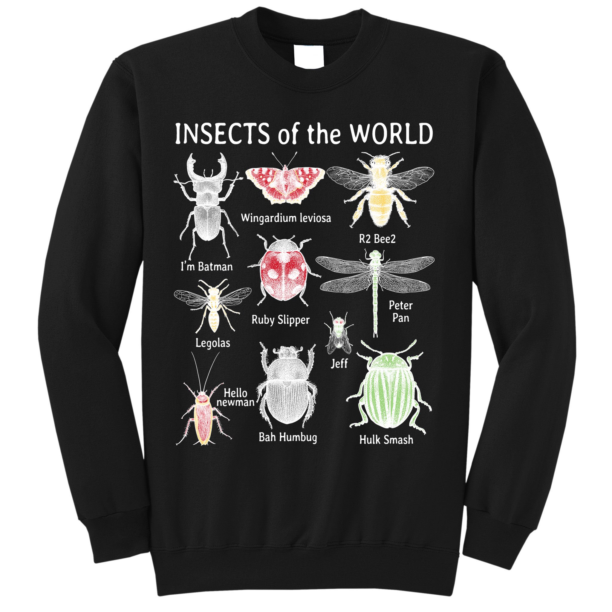 Insects Of The World Sweatshirt