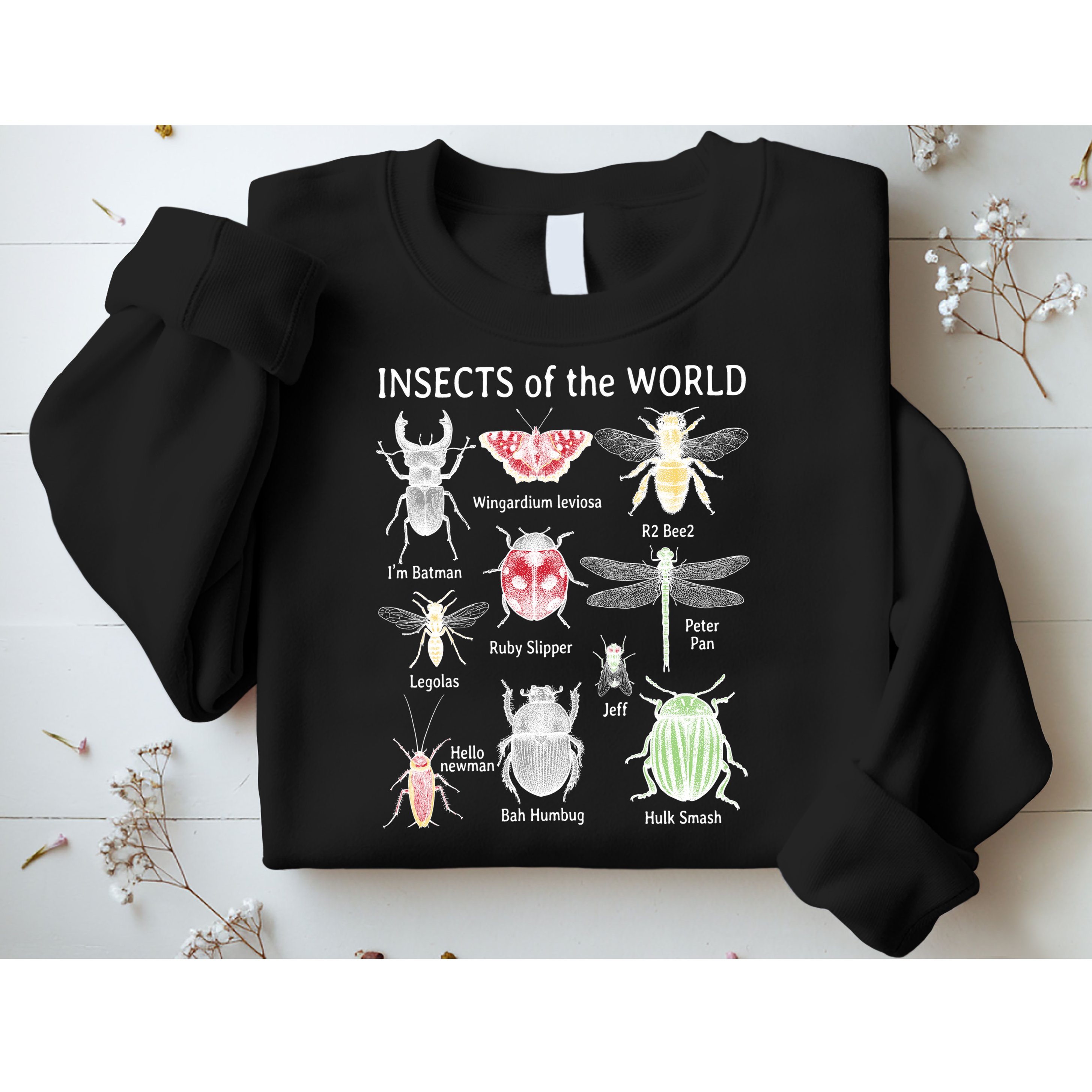Insects Of The World Sweatshirt