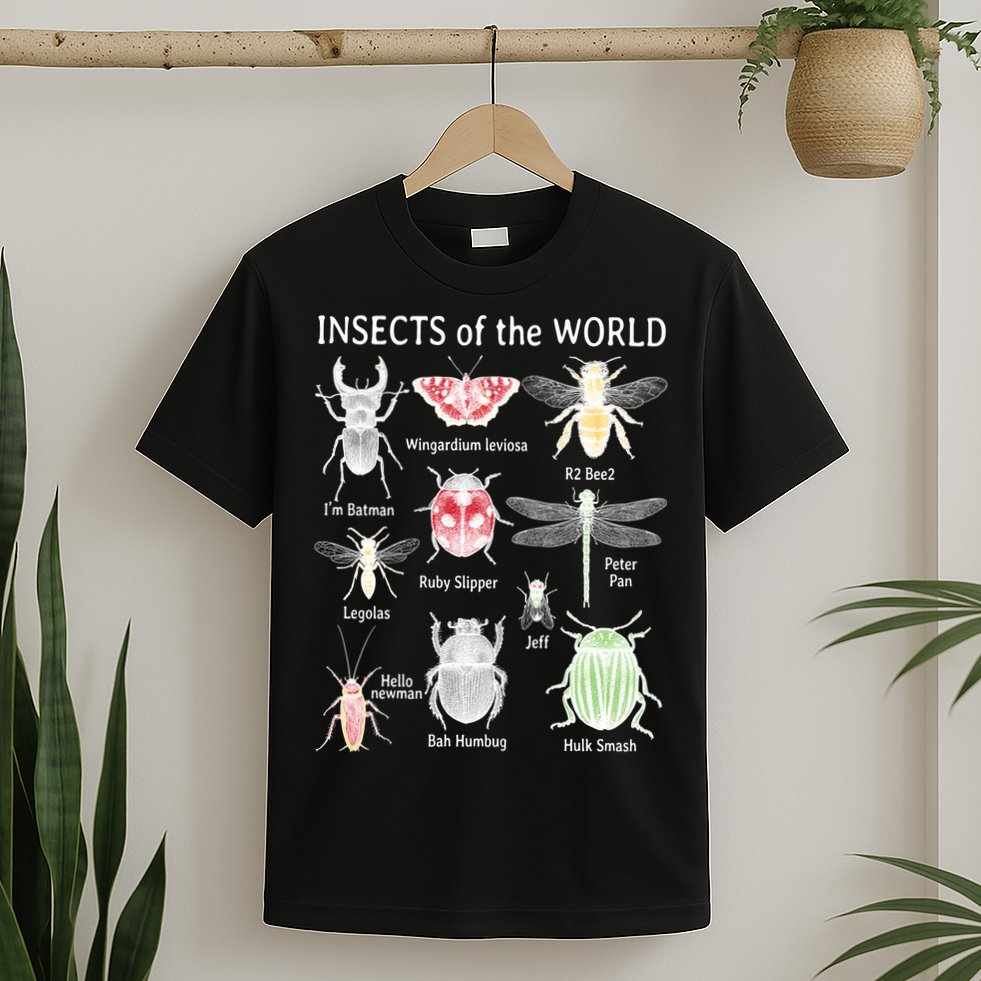 Insects Of The World T-Shirt