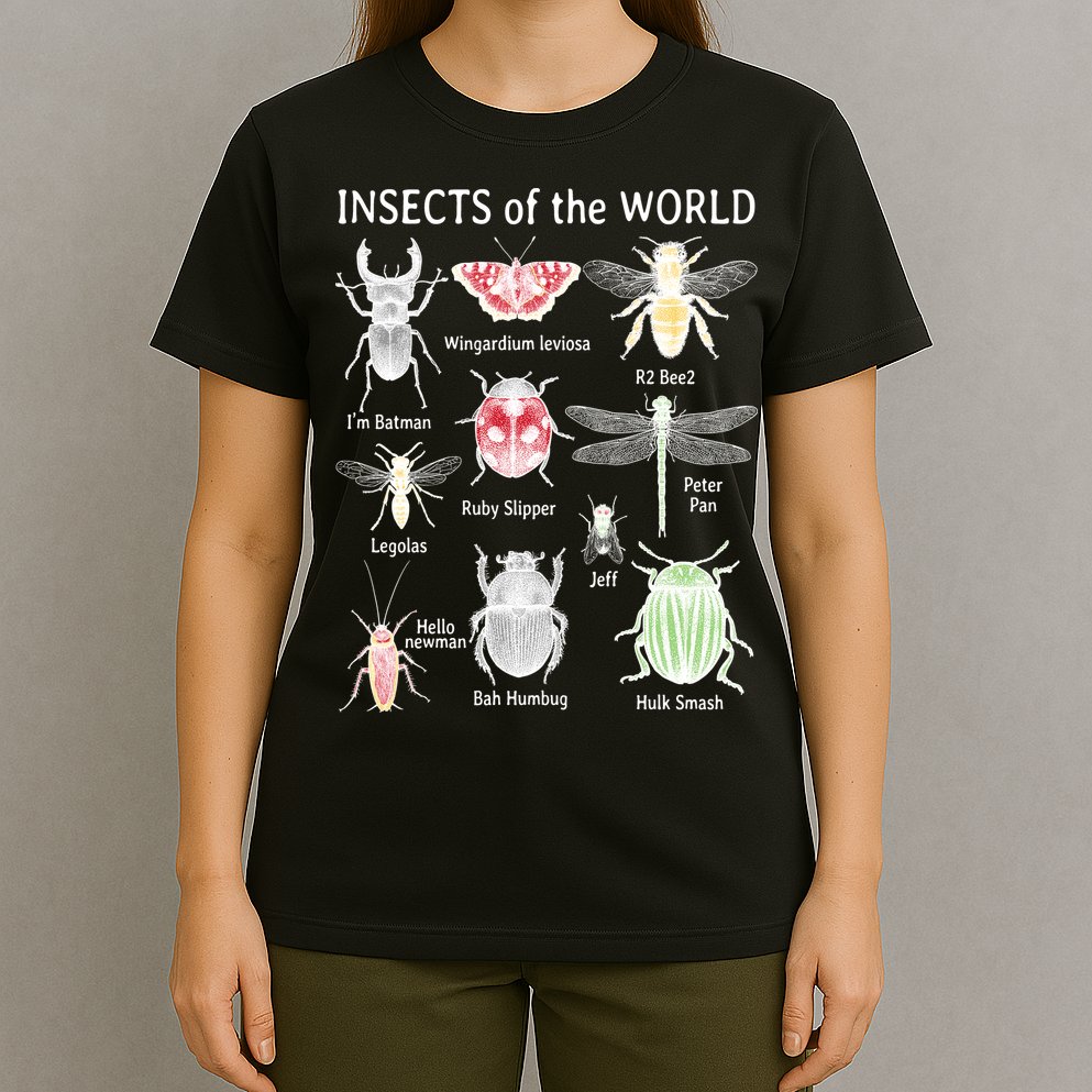 Insects Of The World T-Shirt