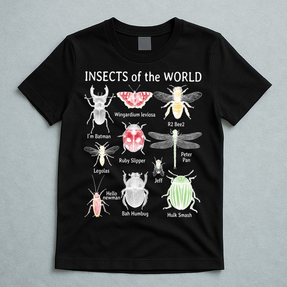 Insects Of The World T-Shirt