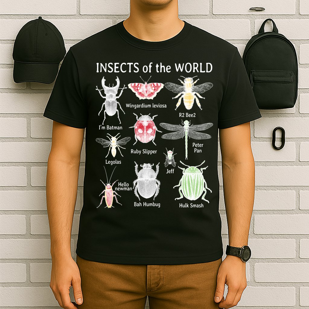 Insects Of The World T-Shirt