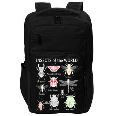 Insects Of The World Impact Tech Backpack