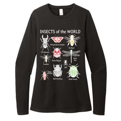 Insects Of The World Womens CVC Long Sleeve Shirt