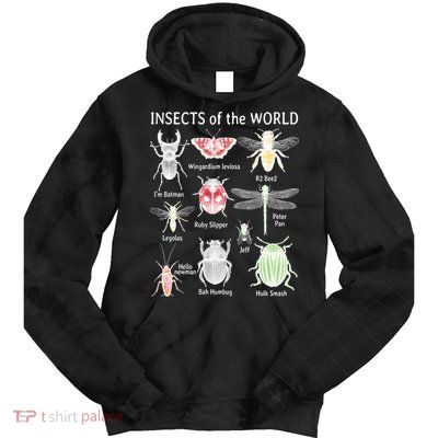 Insects Of The World Tie Dye Hoodie