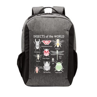 Insects Of The World Vector Backpack