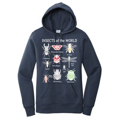 Insects Of The World Women's Pullover Hoodie