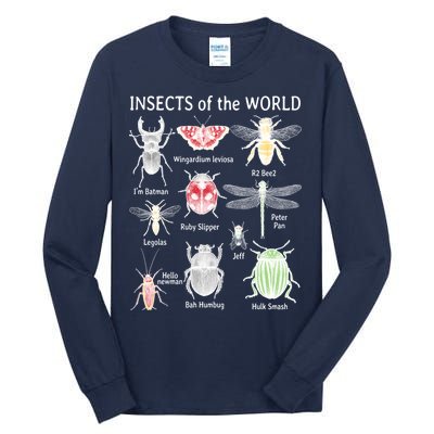 Insects Of The World Tall Long Sleeve T-Shirt