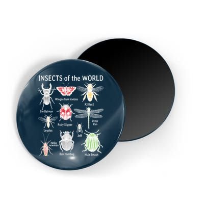 Insects Of The World Magnet