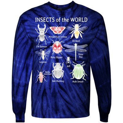 Insects Of The World Tie-Dye Long Sleeve Shirt