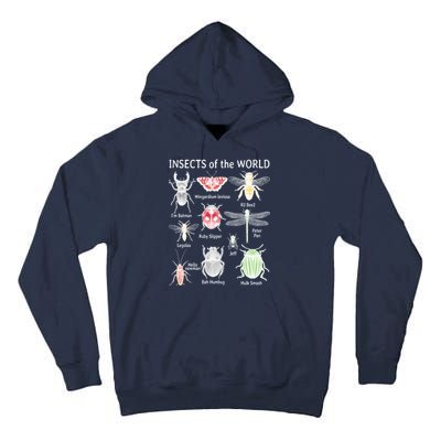 Insects Of The World Tall Hoodie