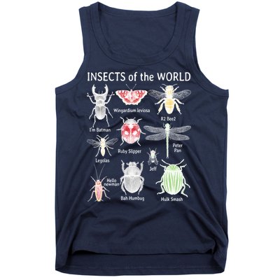 Insects Of The World Tank Top