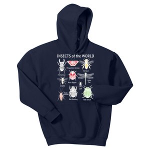 Insects Of The World Kids Hoodie