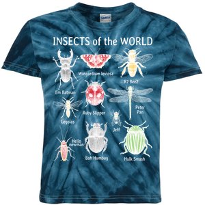 Insects Of The World Kids Tie-Dye T-Shirt