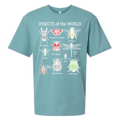 Insects Of The World Sueded Cloud Jersey T-Shirt