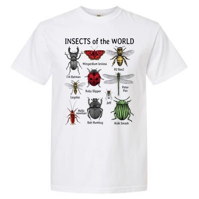 Insects Of The World Garment-Dyed Heavyweight T-Shirt