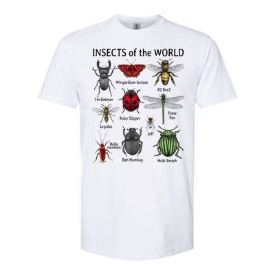 Insects Of The World Softstyle CVC T-Shirt