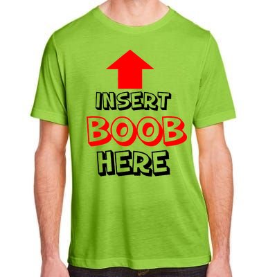 Insert Boob Here Adult ChromaSoft Performance T-Shirt