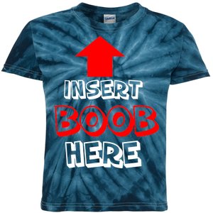 Insert Boob Here Kids Tie-Dye T-Shirt