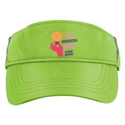 Inspiration And Hard Work Adult Drive Performance Visor