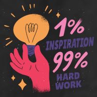 Inspiration And Hard Work Cool Comfort Performance Bucket Hat