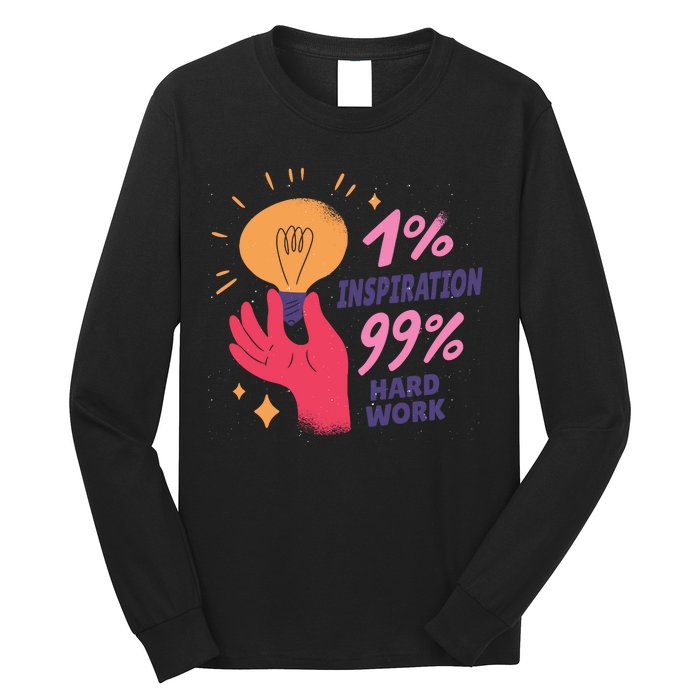 Inspiration And Hard Work Long Sleeve Shirt