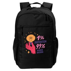 Inspiration And Hard Work Daily Commute Backpack