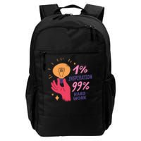 Inspiration And Hard Work Daily Commute Backpack